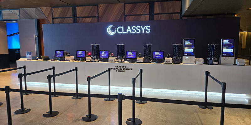 CLASSYS GLOBAL CUSTOMER SUMMIT 2026 QR코드 명찰출력시스템